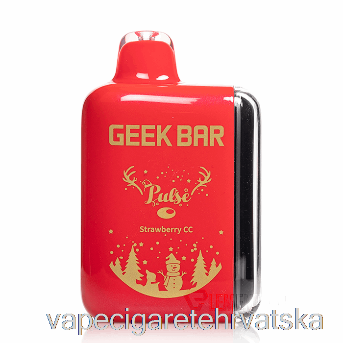 Vape Hrvatska Geek Bar Pulse 15000 Jednokratna Jagoda Cc